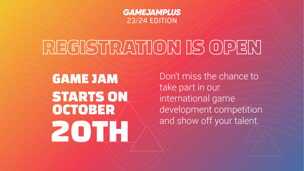 Maratona competitiva 'GameJam+' para desenvolvimento de jogos