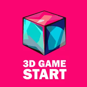 3D Game Start couse logo