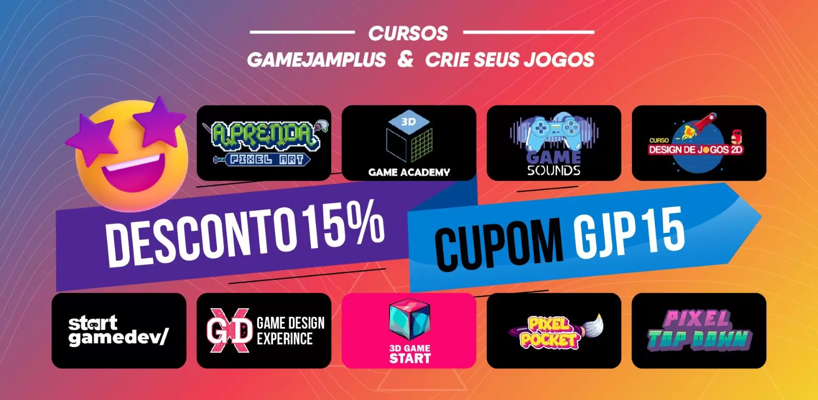 Cursos para desenvolvimento de games!